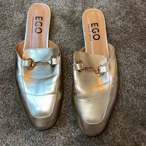 Used - Slip on Backless Loafers